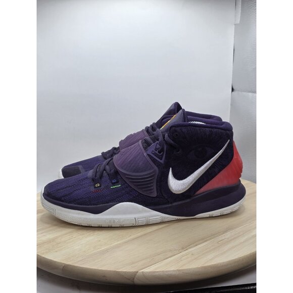 Nike Shoes - Nike Kyrie BQ5599-500 Purple Basketball Shoes Lace Up Mid womens Size 8.5 or GS7
